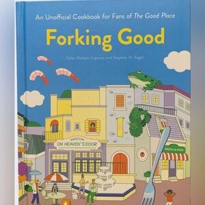 NWT. Forking Good Cookbook - Hardcover.